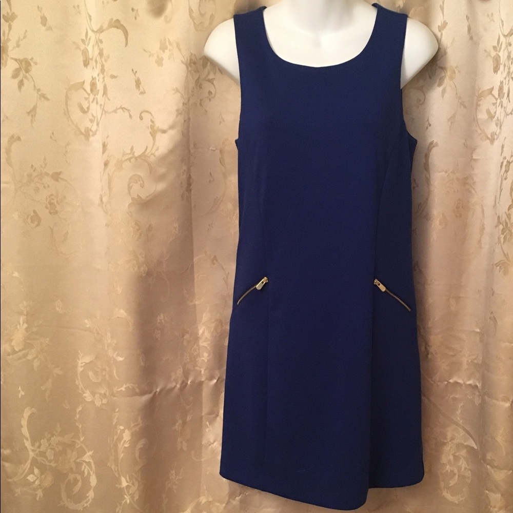 Banana Republic Royal Blue Sleeveless Dress